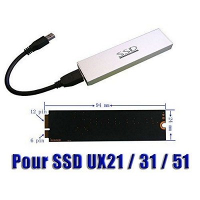 Boitier Disque Dur SSD UX21 _ UX31 _ UX51